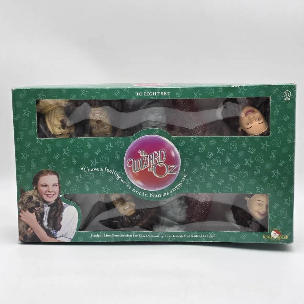 Wizard Of Oz 10 Light String Set Kurt S Adler‎ Santa's World